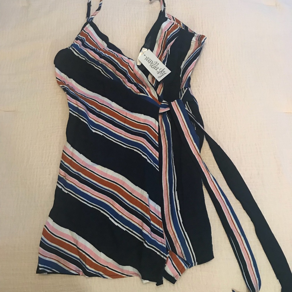 Striped Romper